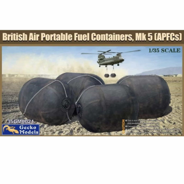 Gecko - British Air Portable Fuel Containers, Mk. 5 (APFC) 1/35 - The Scale Model Stash