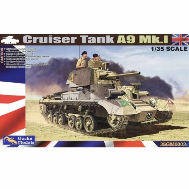 Gecko - Cruiser Tank A9 Mk.1 1/35 - The Scale Model Stash