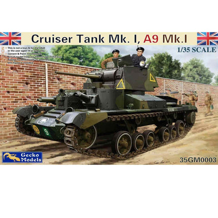 Gecko Models Cruiser Tank MK.1 A9 Mk.1 1/35 (35GM0003) - The Scale Model Stash