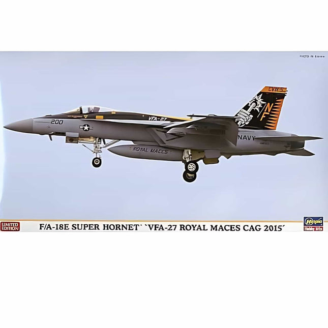 Hasegawa - F/A - 18E Super Hornet 'VFA - 27 Royal Maces CAG 2015' (02178) - 1/72 - The Scale Model Stash