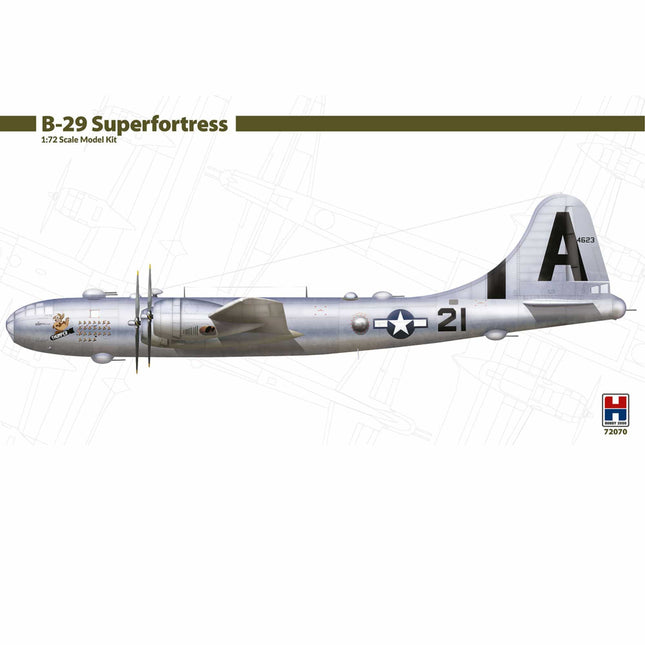 Hobby 2000 B - 29 Superfortress 1/72 (72070) - The Scale Model Stash