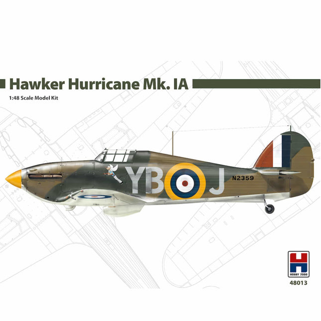 Hobby 2000 - Hawker Hurricane Mk.1A 1/48 - The Scale Model Stash