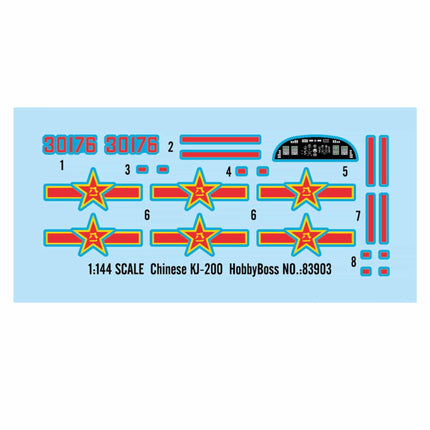 Hobby Boss - Chinese KJ - 200 1/144 Shaanxi (83903) - The Scale Model Stash