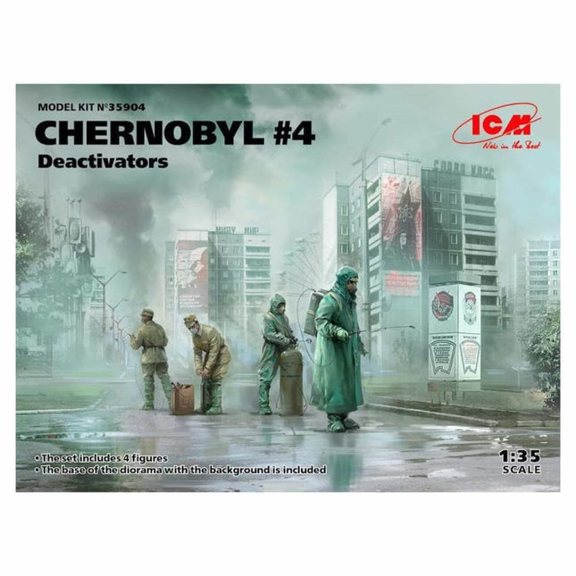 ICM - Chernobyl 4 Deactivators 1/35 - The Scale Model Stash