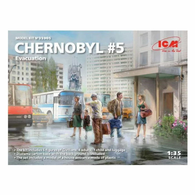 ICM - Chernobyl 5 Evacuation 1/35 - The Scale Model Stash