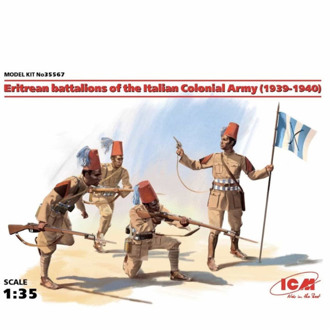 ICM - Eritrean Battalions of the Italian Colonial Army (1939 - 1940) 1/35 - The Scale Model Stash