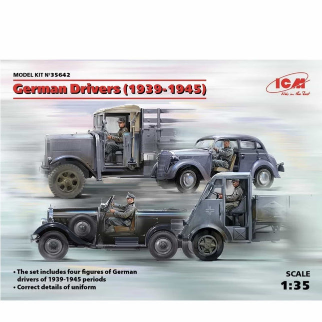 ICM - German Drivers (1939 - 1945) 1/35 - The Scale Model Stash