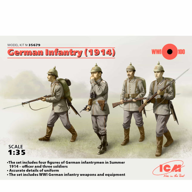 ICM - German Infantry (1914) 1/35 - The Scale Model Stash