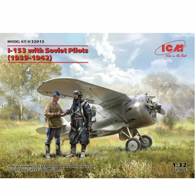 ICM - I - 153 with Soviet Pilots (1939 - 1942) 1/32 - The Scale Model Stash