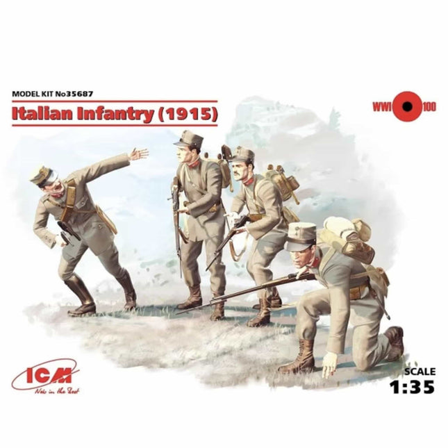 ICM - Italian Infantry (1915) 1/35 - The Scale Model Stash