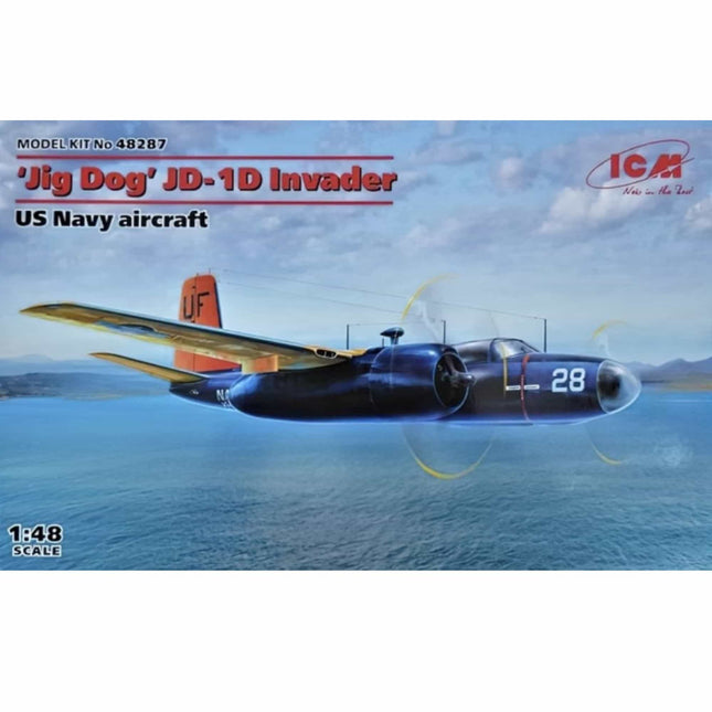 ICM - Jig Dog JD - 1D Invader US Navy Aircraft 1/48 - The Scale Model Stash