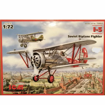 ICM - Soviet Biplane Fighter I - 5 1/72 - The Scale Model Stash