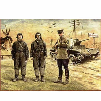 ICM - Soviet Tank Crew (1939 - 1942) 1/35 - The Scale Model Stash