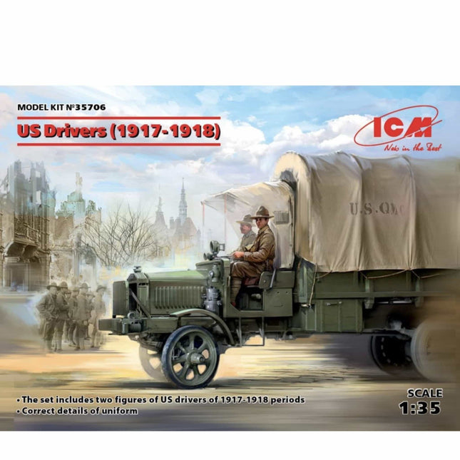 ICM - US Drivers (1917 - 1918) 1/35 - The Scale Model Stash