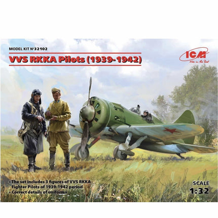 ICM - VVS RKKA Pilots (1939 - 1945) 1/32 - The Scale Model Stash