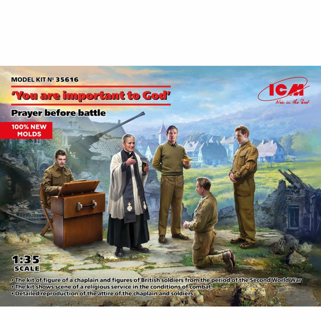 ICM - You are important to God (Prayer before battle) 1/35 - The Scale Model Stash