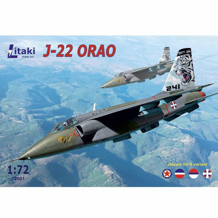 Itaki - J - 22 Orao single - seat attack aircraft variant 1/72 - The Scale Model Stash