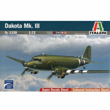 Italeri - C47 Skytrain / Dakota Mk.III 1/72 - The Scale Model Stash