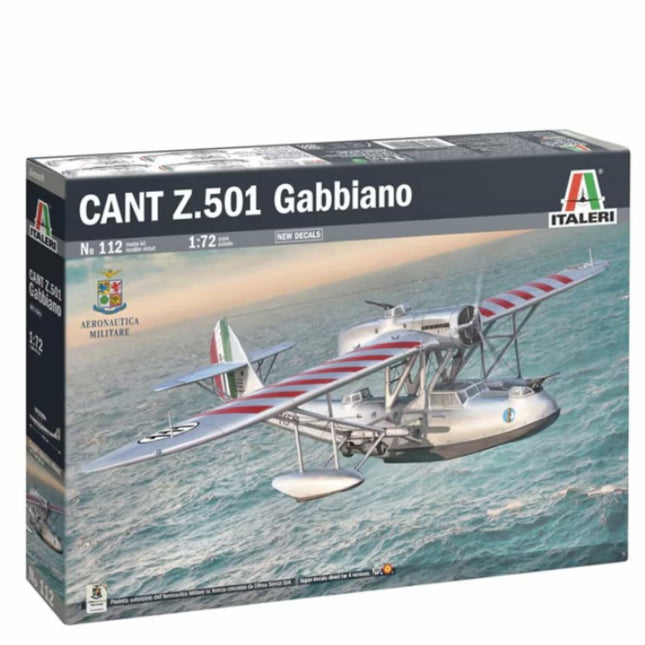 Italeri - CANT Z.501 Gabbiano 1/72 - The Scale Model Stash