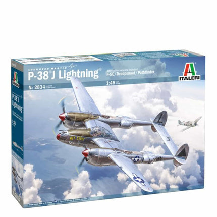 Italeri - P - 38J Lightening 1/48 - The Scale Model Stash