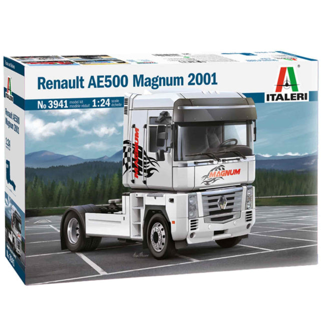 Italeri Renault AE500 Magnum 2001 Lorry Cab 1/24 (3941) - The Scale Model Stash