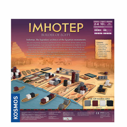 Kosmos - Imhotep Builder of Egypt - Board Game - The Scale Model Stash