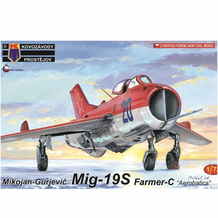 Kovozávody Prostějov - Mikojan - Gurjevič Mig - 19S Farmer - C Aerobatics 1/72 - The Scale Model Stash