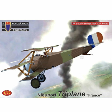 Kovozávody Prostějov - Nieuport Triplane France 1/72 - The Scale Model Stash