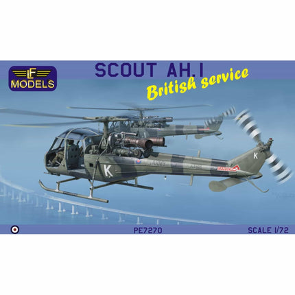 LF Models - Westland Scout AH.1 British Service 1/72 - The Scale Model Stash