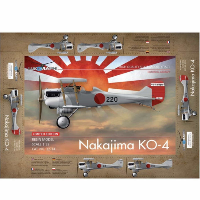 Lukgraph - Nakajima Ko - 4 Resin Model 1/32 - The Scale Model Stash