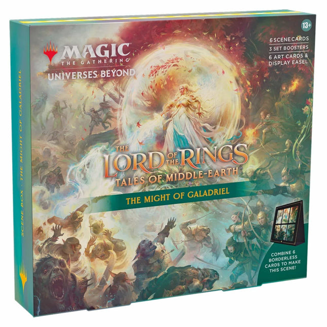 Magic the Gathering | Lord of the Rings: Tales of Middle - Earth Holiday Scene Box - Galadriel - The Scale Model Stash