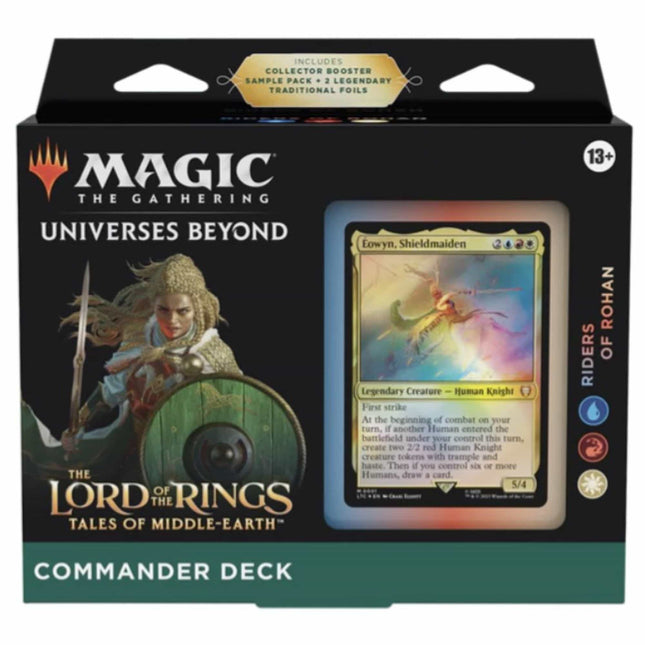 Magic the Gathering Tales of Middle Earth Commander Deck - Riders of Rohan - The Scale Model Stash