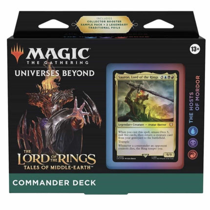 Magic the Gathering - Tales of Middle Earth Commander Deck - The Hosts of Mordor - The Scale Model Stash