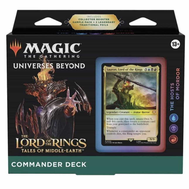 Magic the Gathering - Tales of Middle Earth Commander Deck - The Hosts of Mordor - The Scale Model Stash