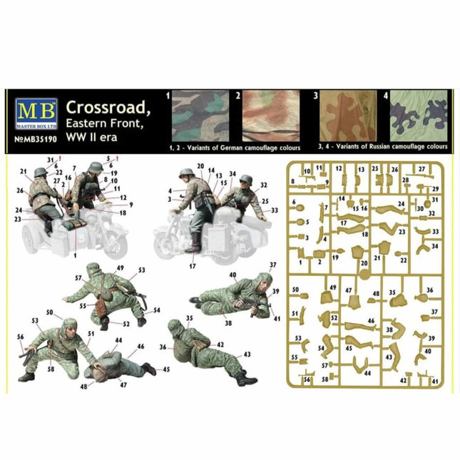 Masterbox - Crossroad, Eastern Front, WWII era 1/35 - The Scale Model Stash