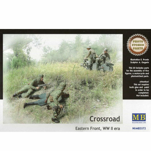 Masterbox - Crossroad Eastern Front, WWII Era 1/35 (MB3572) - The Scale Model Stash