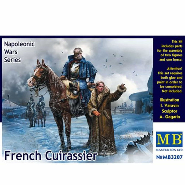 Masterbox - French Cuirassier. Napoleonic War Series 1/32 - The Scale Model Stash