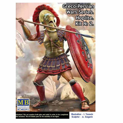 Masterbox - Greco - Persian Wars Series Hoplite 1/32 - The Scale Model Stash