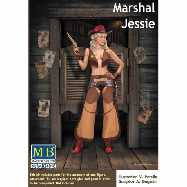 Masterbox - Marshal Jessie - The Scale Model Stash