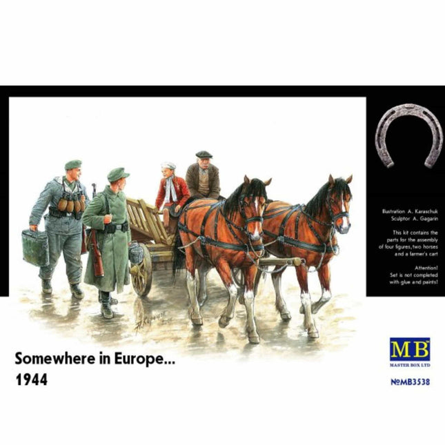 Masterbox - Somewhere in Europe ... 1944 1/35 - The Scale Model Stash