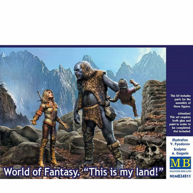 Masterbox - World of Fantasy "This is my land!" 1/24 - The Scale Model Stash