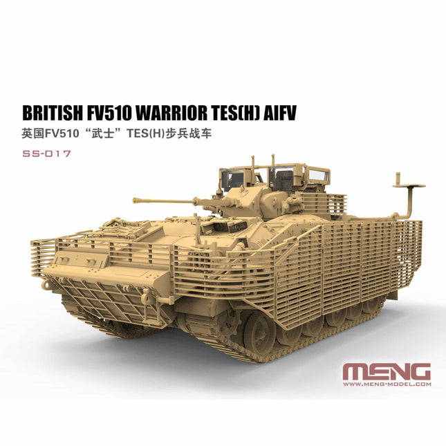 Meng British FV510 Warrior TES(H) AIFV 1/35 - The Scale Model Stash