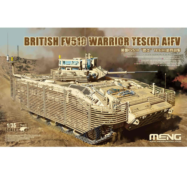 Meng British FV510 Warrior TES(H) AIFV 1/35 - The Scale Model Stash