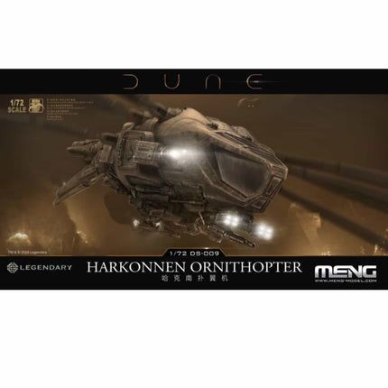 Meng - Dune Harkonnen Ornithopter 1/72 - The Scale Model Stash