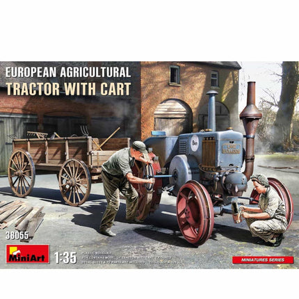 Mini Art - European Agricultural Tractor with Cart 1/35 - The Scale Model Stash