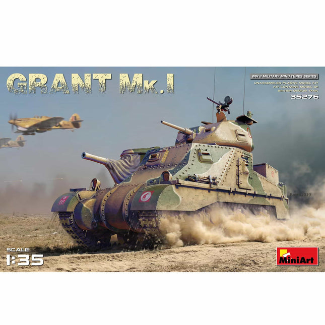 Mini Art - Grant Mk.1 Tank 1/35 - The Scale Model Stash