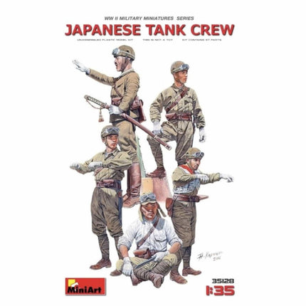 Mini Art - Japanese Tank Crew 1/35 - The Scale Model Stash