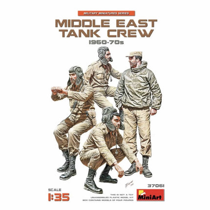 Mini Art - Middle East Tank Crew 1/35 - The Scale Model Stash