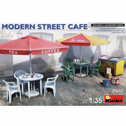 Mini Art - Modern Street Cafe 1/35 - The Scale Model Stash