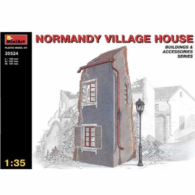 Mini Art - Normandy Village House 1/35 - The Scale Model Stash